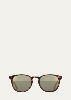 Oliver PeoplesFinley Universal-Fit Photochromic Sunglasses