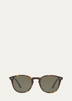 Oliver PeoplesMen's Forman L.A. Tortoiseshell Sunglasses
