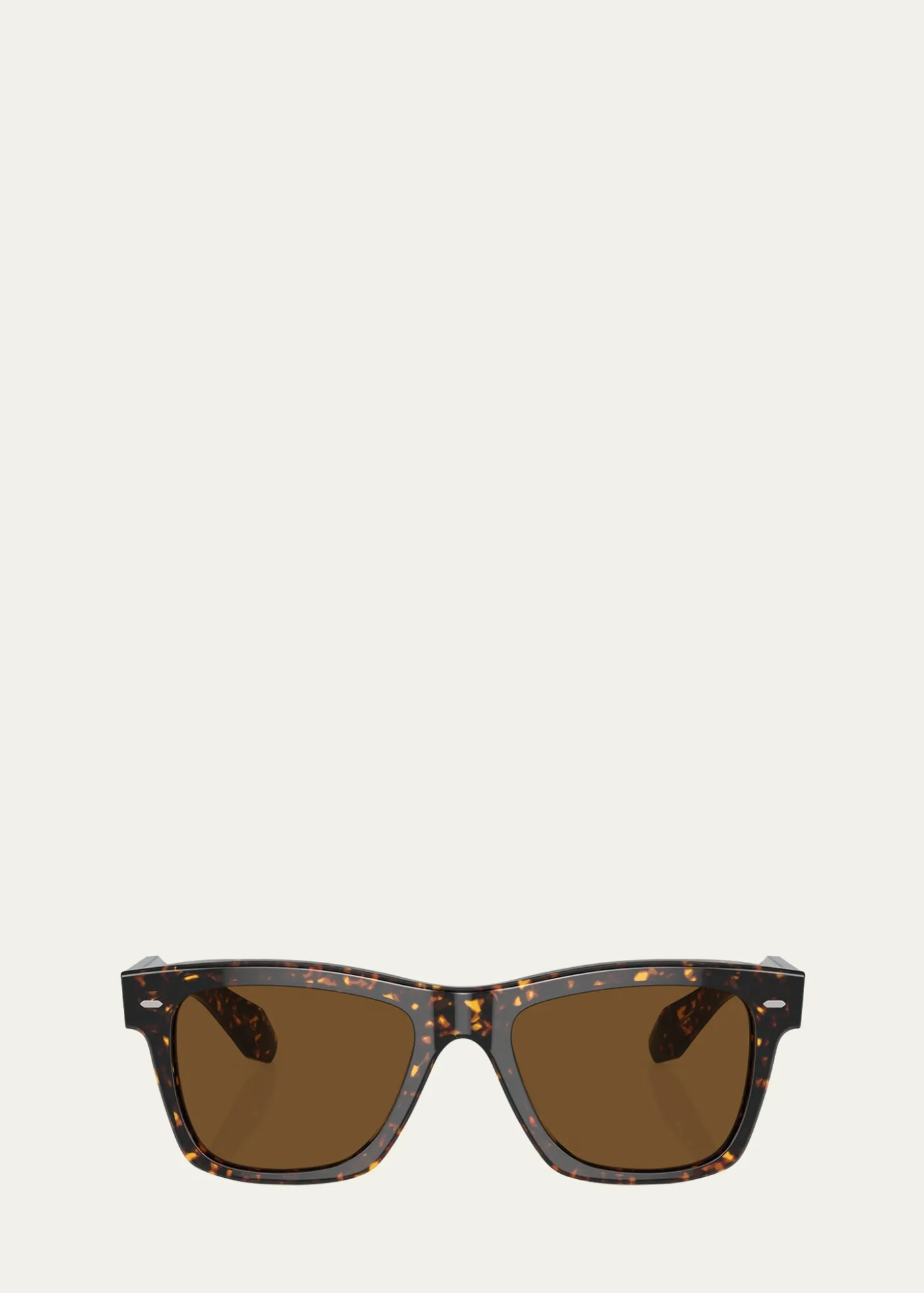 Oliver PeoplesMen's ov5552su Polarized Rectangle Sunglasses