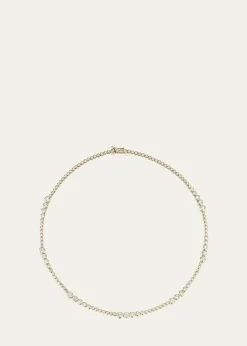 ONDYNGrand Rainsun Tennis Necklace, 16"L