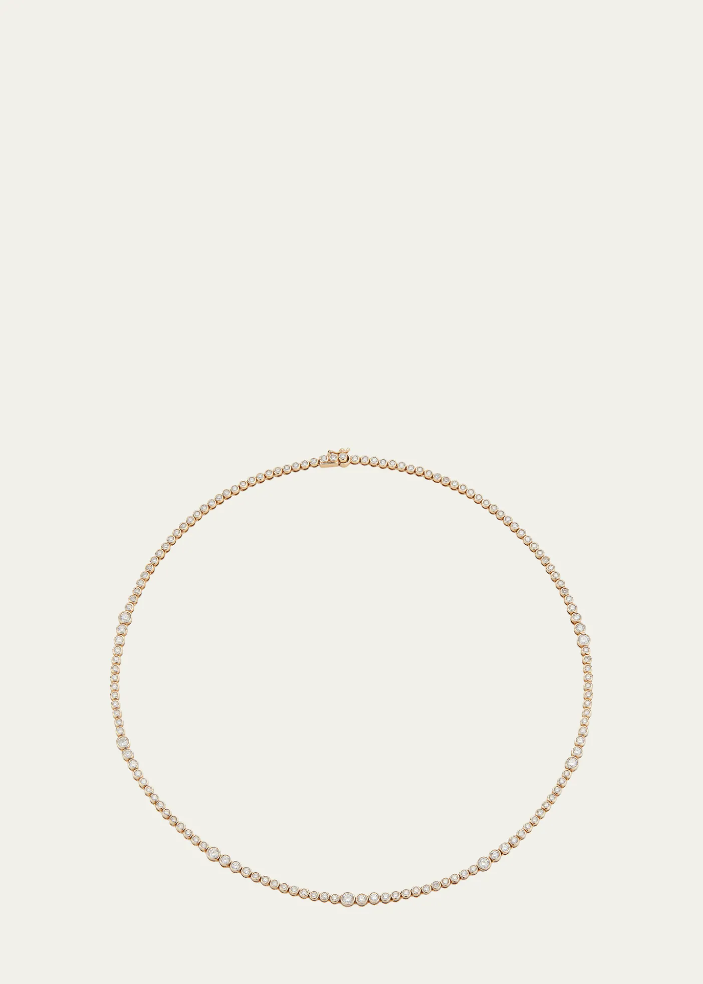 ONDYNRainsun Tennis Necklace with Diamonds, 16"L