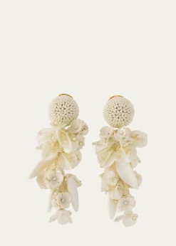 Oscar de la RentaBeaded Chandelier Earrings