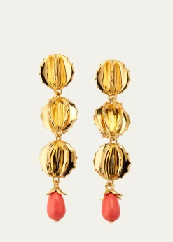 Oscar de la RentaCactus Strand Earrings