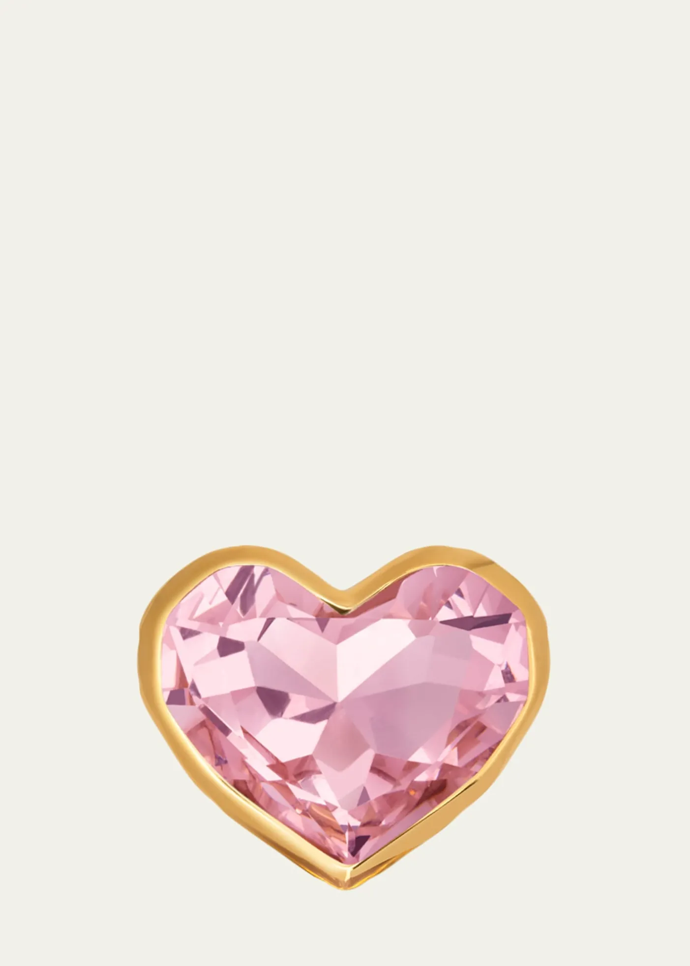 Oscar de la RentaCrystal Heart Ring