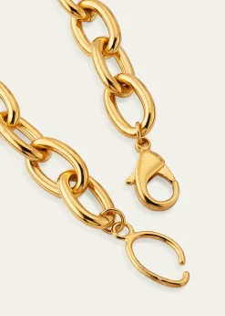 Oscar de la RentaHammered Stones Chain Necklace