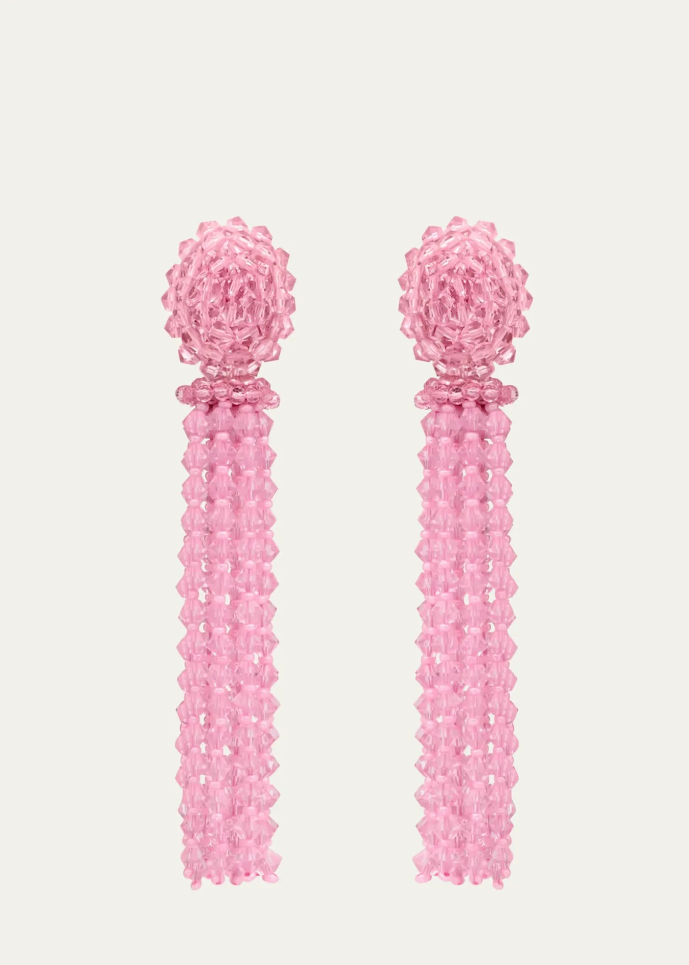 Oscar de la RentaLong Tassel Earrings