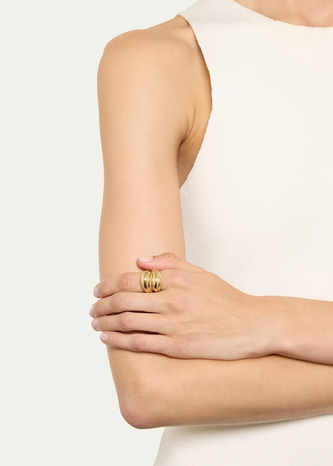 Pamela Zamore18K Yellow Gold EOS Hug Ring