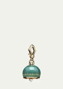 Paul MorelliEmerald Enamel Bell Charm