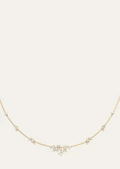 Paul Morelli18K Yellow Gold Diamond Single Unity Confetti Necklace