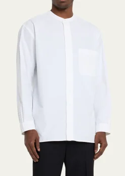 3.1 Phillip LimMen's Band-Collar Relaxed Sport Shirt