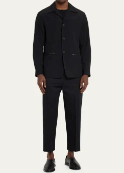 3.1 Phillip LimMen's Zip-Pocket Work Jacket
