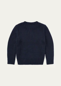Polo Ralph LaurenBoy's Flag Intarsia Knit Sweater, Size 2T-6