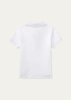 Polo Ralph LaurenBoy's Logo Short-Sleeve Polo Shirt, Sizes 3M-24M