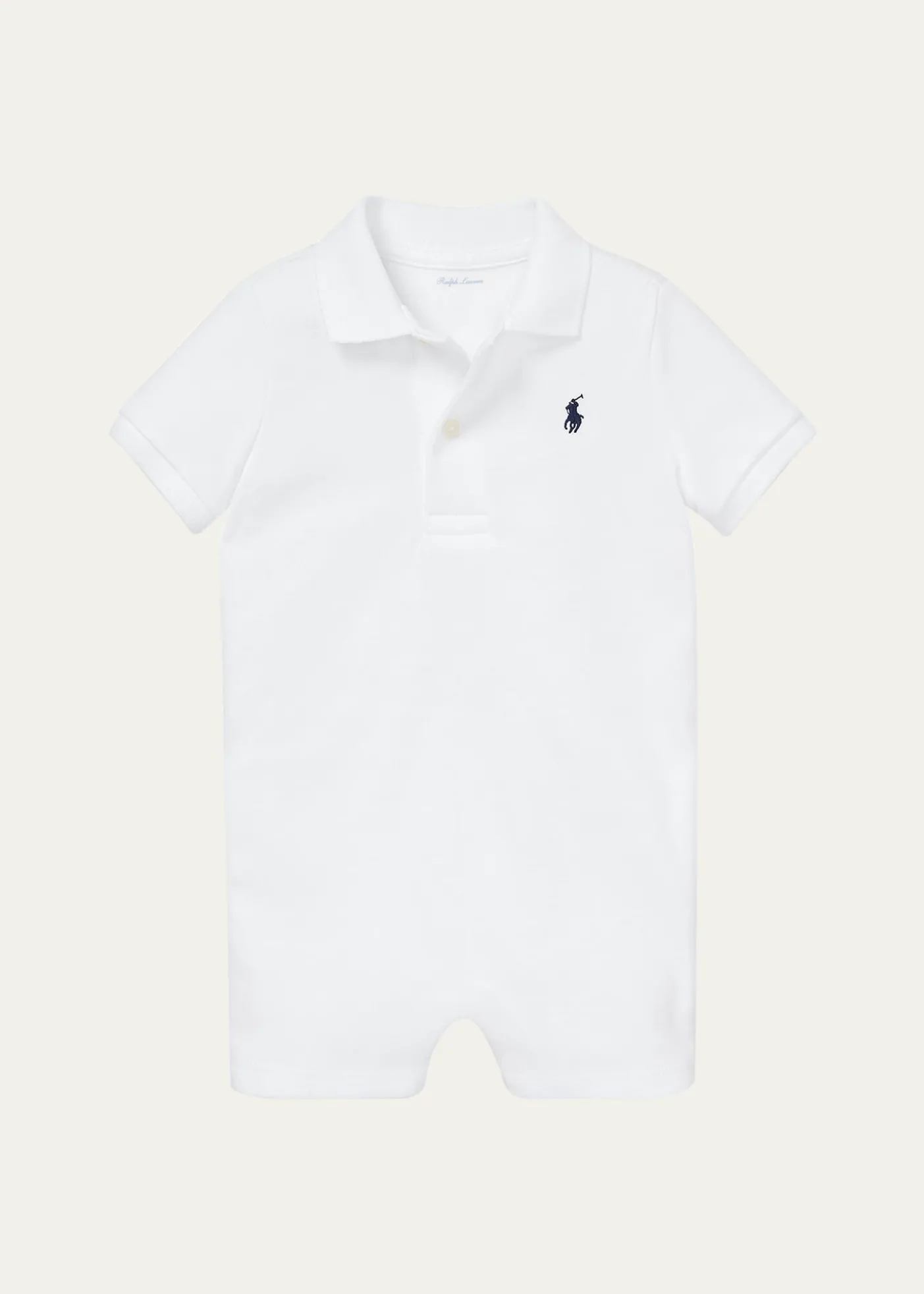 Polo Ralph LaurenBoy's Polo Interlock Cotton Shortall, Sizes 3M-24M