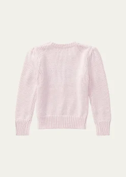Polo Ralph LaurenGirl's Flag Intarsia Knit Sweater, Size 2T-6X