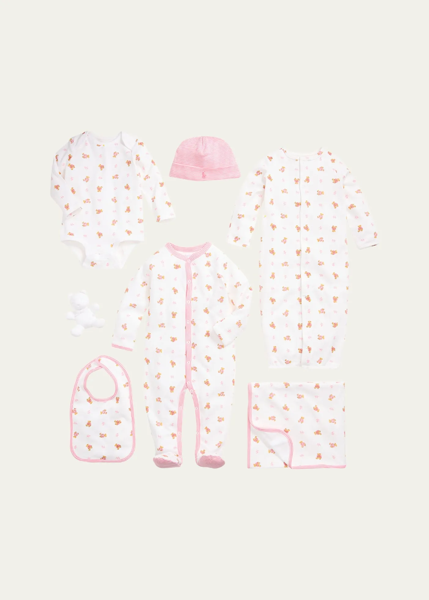 Polo Ralph LaurenKid's 7-Piece Gift Box Set, Size Newborn-9M