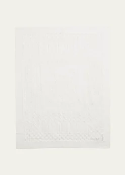 Polo Ralph LaurenKid's Pointelle Teddy Bear Blanket