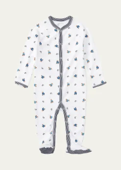 Polo Ralph LaurenTeddy Bear Printed Coverall, Size Newborn-9 Months