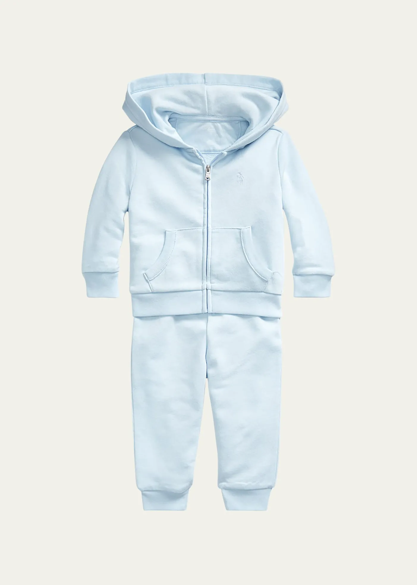 Polo Ralph LaurenBoy's Atlantic Terry Fleece Jogger Set, Sizes 3M-24M
