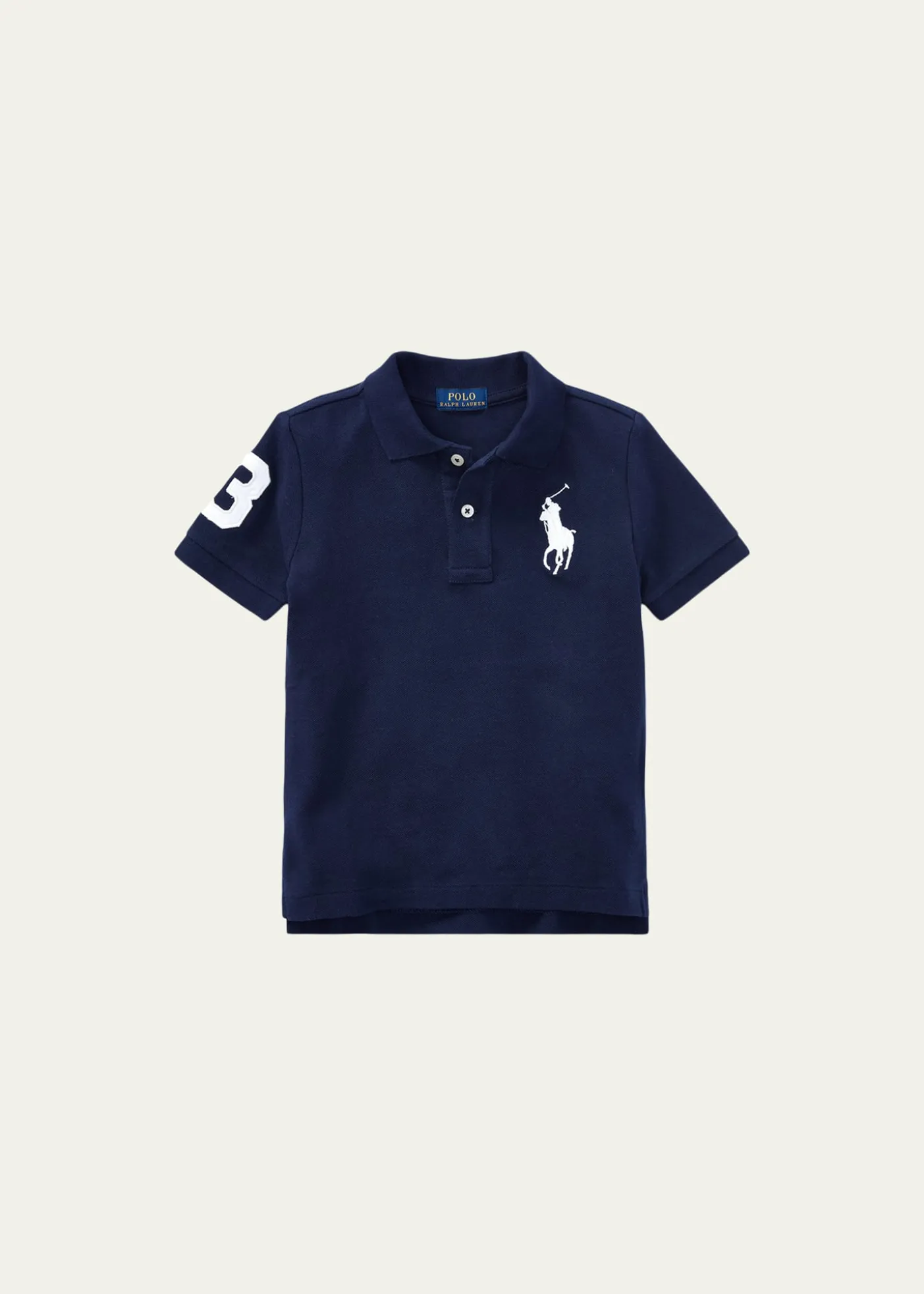 Polo Ralph LaurenBoy's Big Pony Pique Knit Polo, Size 2-7