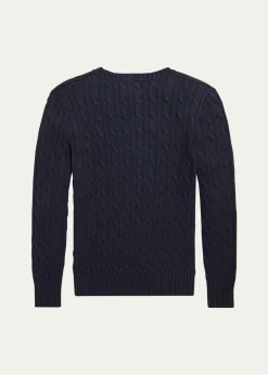 Polo Ralph Lauren Boy's Cable Knit Sweater, Size S-XL