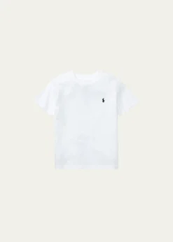 Polo Ralph LaurenBoy's Cotton Jersey Crewneck Tee, Size S-XL