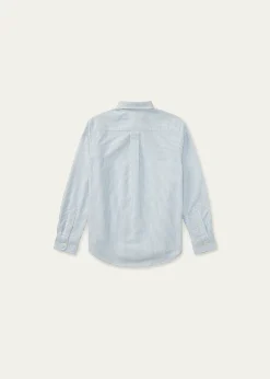 Polo Ralph LaurenBoy's Cotton Oxford Stripe Sport Shirt, Size S-XL