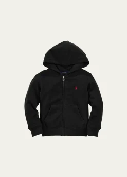 Polo Ralph LaurenBoy's Knitted Fleece Hoodie, Size S-XL