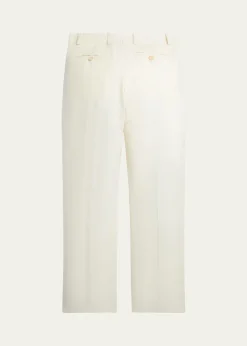 Polo Ralph LaurenBoy's Solid Linen Tailored Trousers, Size 8-16