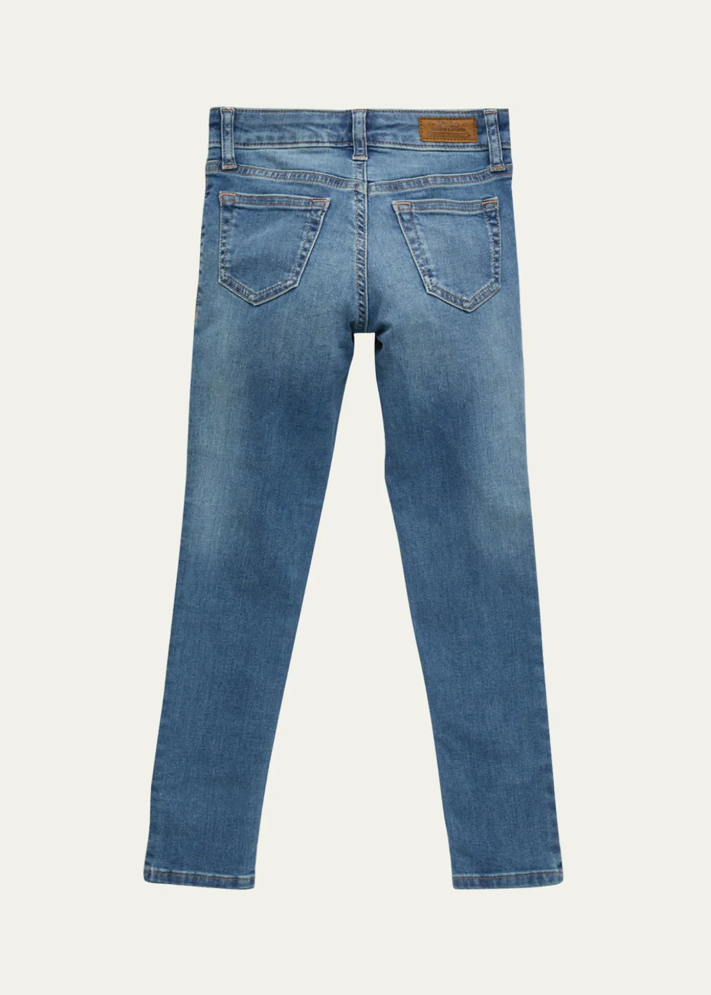 Polo Ralph LaurenGirl's Aubrie Light Wash Jeggings, Size 7-14
