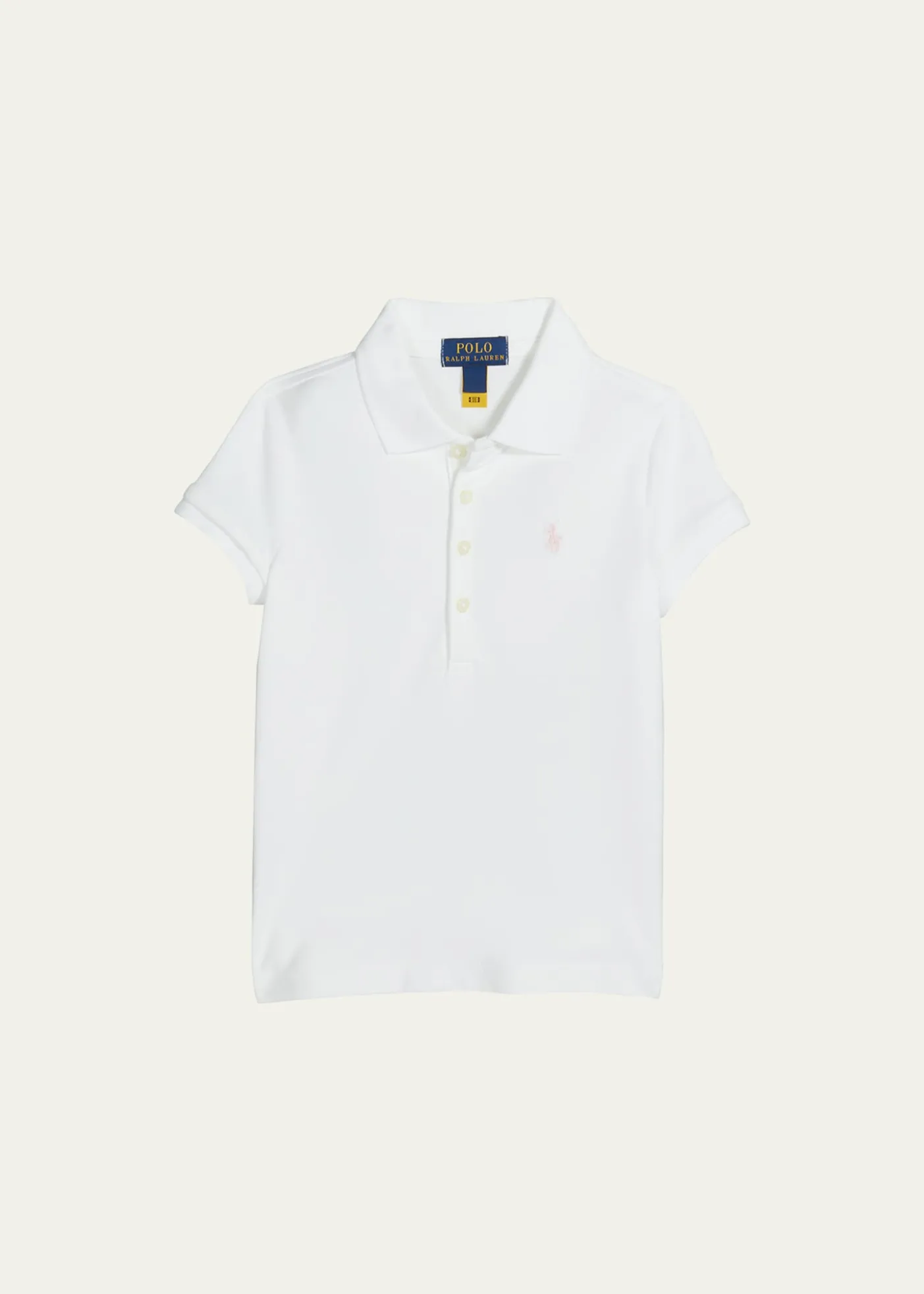 Polo Ralph LaurenGirl's Logo Embroidered Short-Sleeve Polo Shirt, Size 2-6X