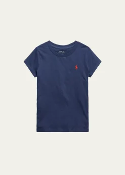 Polo Ralph LaurenGirl's Logo Embroidered T-Shirt, Size S-XL