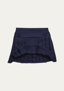 Polo Ralph LaurenGirl's Pleated Skort, Size 3-6X