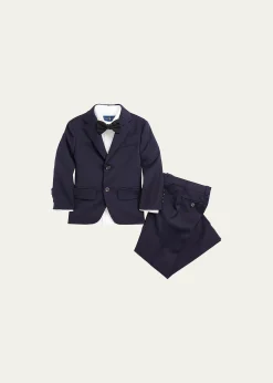 Polo Ralph LaurenLittle Boy's & Boy's Polo Wool Twill Suit