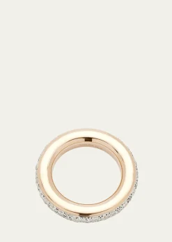 PomellatoIconica 18K Rose and White Gold Ring with Diamonds
