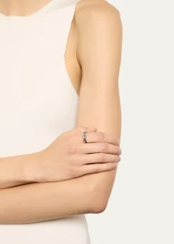 PomellatoIconica 18k White Gold Sapphire Ring