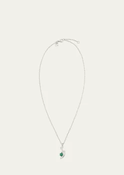 Procaccia Jewelry18K Gold Hebrew LAMED Initial Necklace