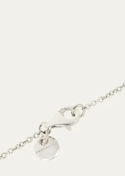 Procaccia Jewelry18K Gold Hebrew RESH Initial Necklace