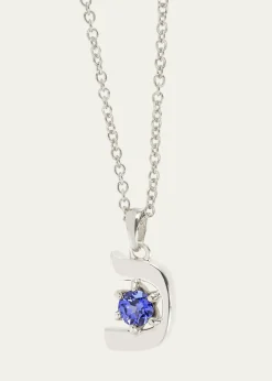 Procaccia Jewelry18K Gold Hebrew KHAF Initial Necklace