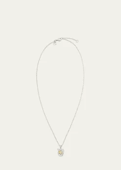 Procaccia Jewelry18K Gold Hebrew TET Initial Necklace