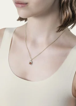 Procaccia Jewelry18K Gold Hebrew SAMECH Initial Necklace