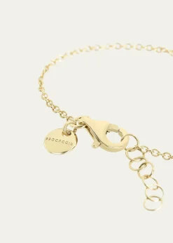 Procaccia Jewelry18K Yellow Gold Diamond Pave Chai Bracelet