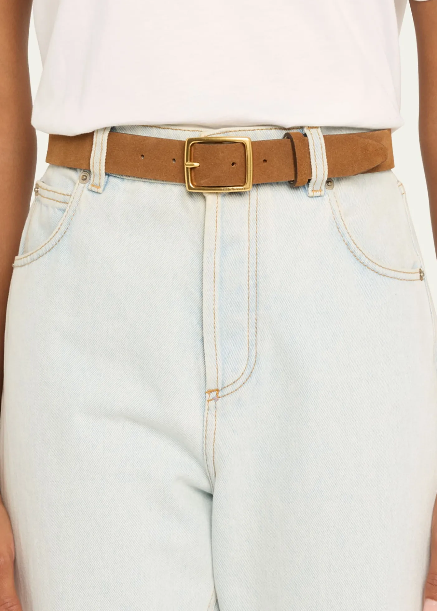 Rag & BoneBoyfriend Calf Leather Belt
