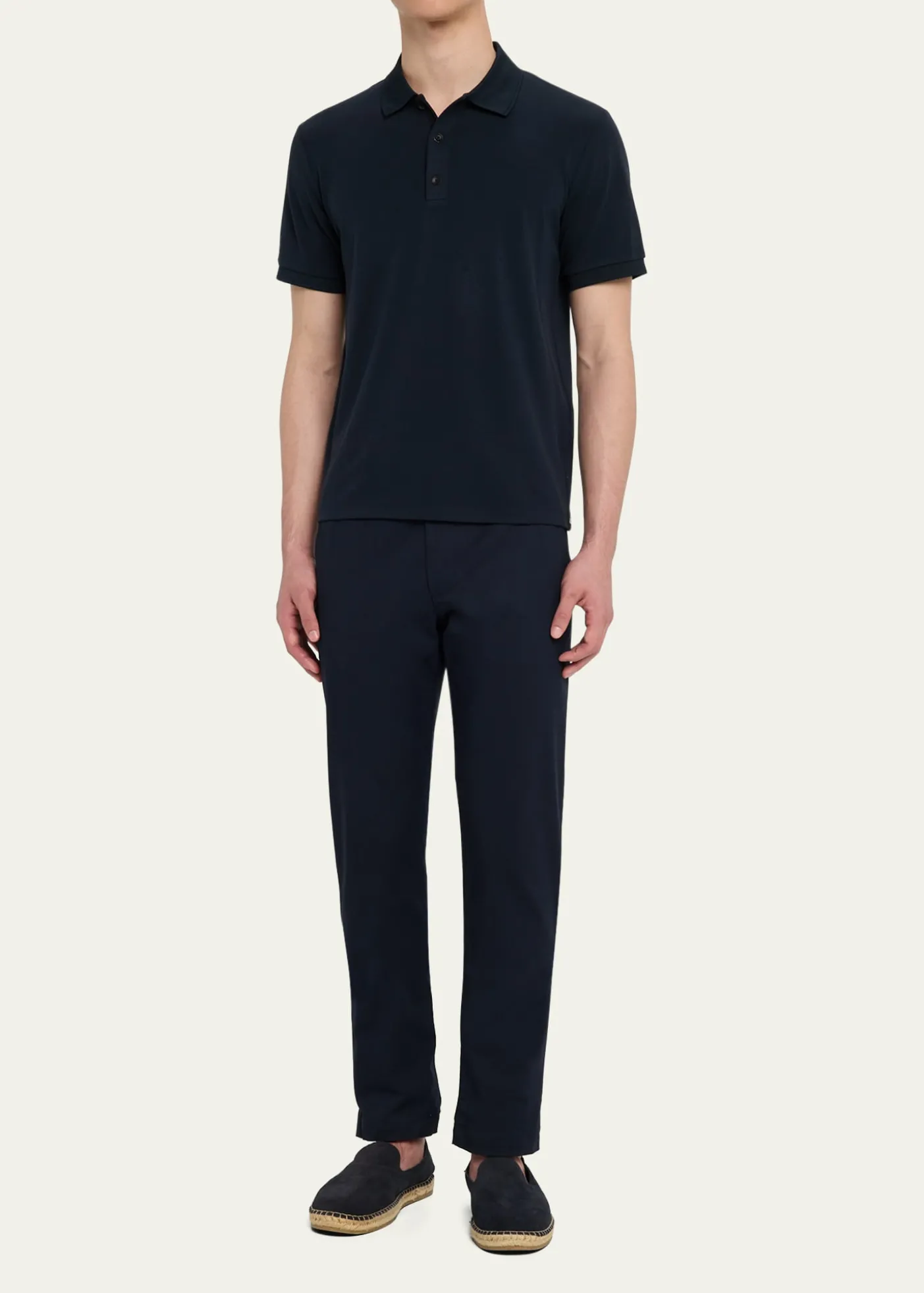 Rag & BoneMen's Tech Stretch Pique Polo Shirt