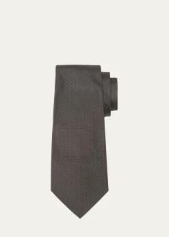 Ralph Lauren Purple LabelMen's Micro-Dot Silk Tie
