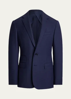 Ralph Lauren Purple LabelMen's Kent Handmade Escorial Wool Suit