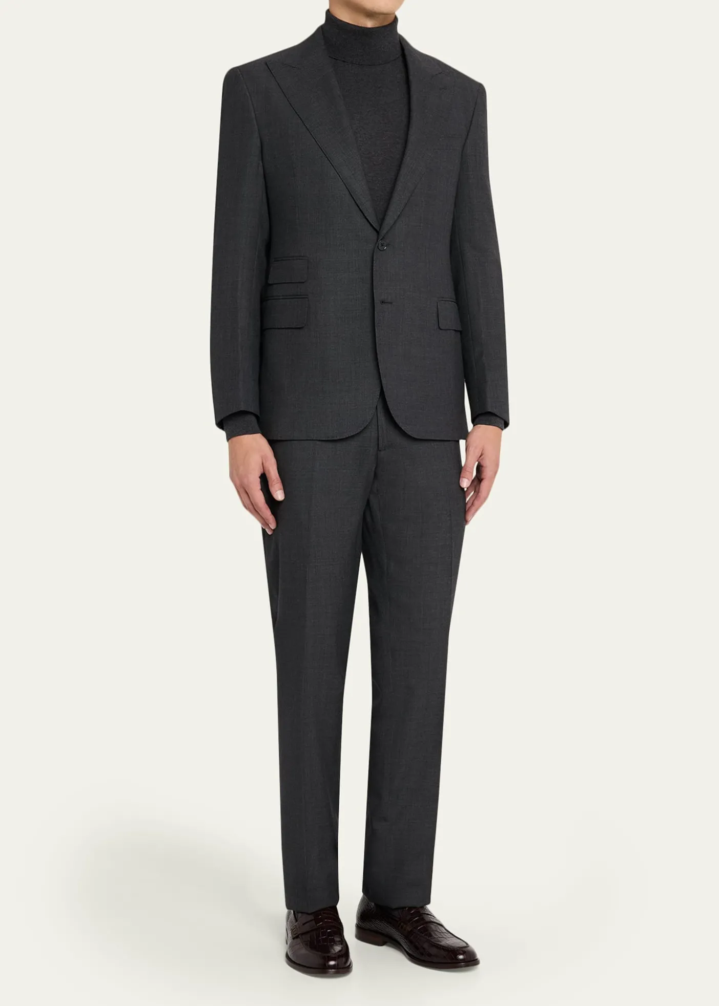 Ralph Lauren Purple LabelGregory Hand-Tailored Birdseye Suit