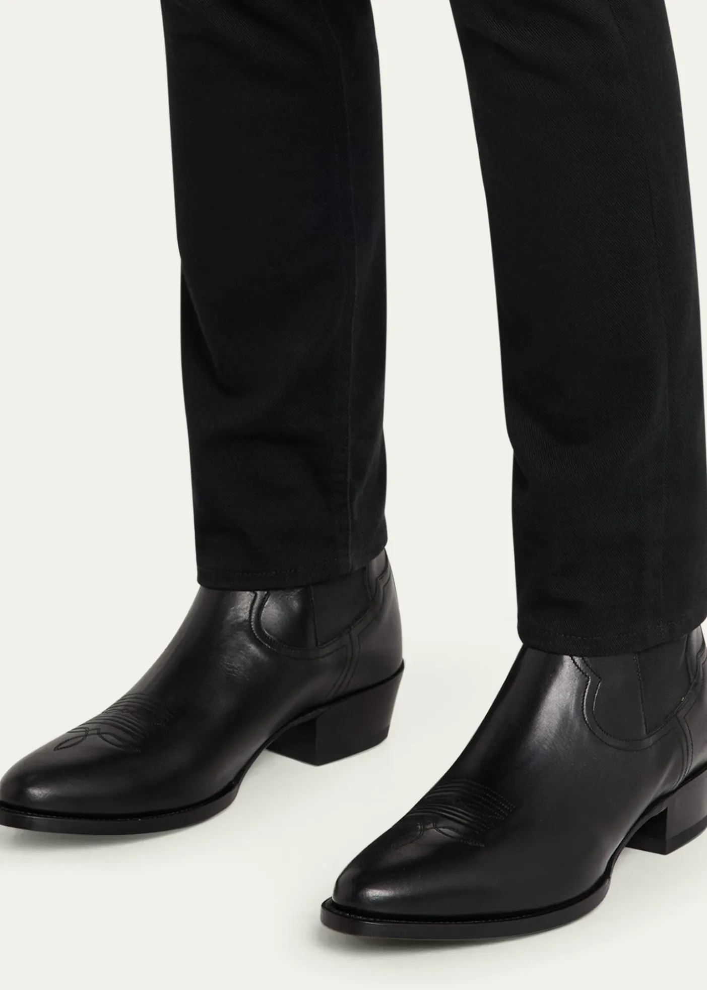 Ralph Lauren Purple LabelLeather Chelsea Western Boot