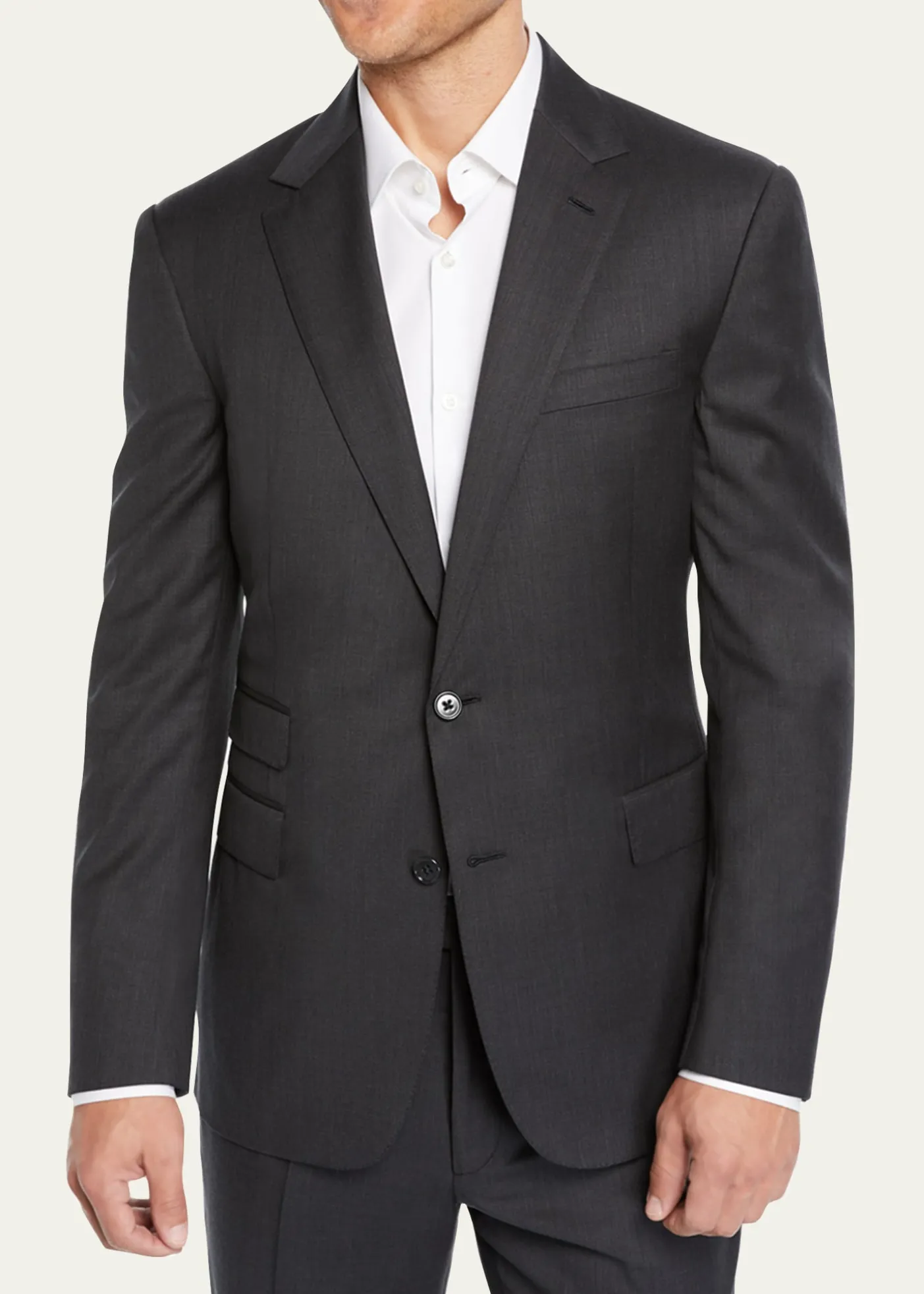 Ralph Lauren Purple LabelMen's Gregory Hand-Tailored Wool Serge Suit