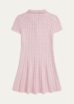 Ralph LaurenGirl's Cable Knit Dress, Size S-XL